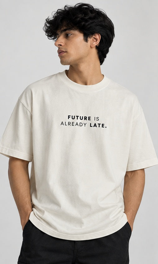 Oversized Pure Cotton T-Shirt
