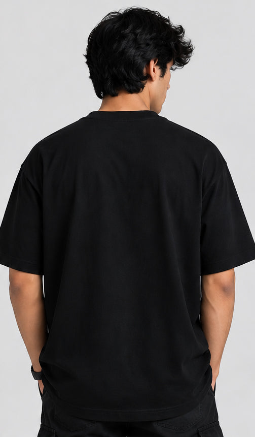 Minimal Printed Oversized T-Shirt