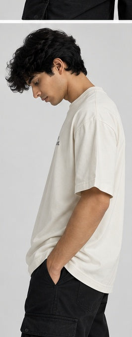Oversized Pure Cotton T-Shirt