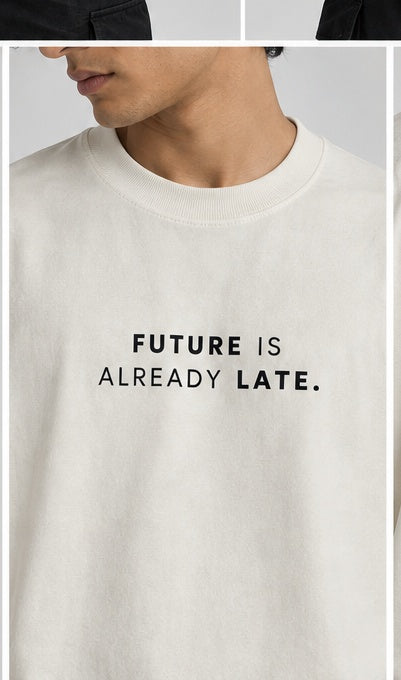 Oversized Pure Cotton T-Shirt