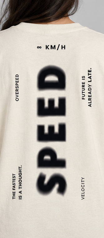 Oversized Pure Cotton Girls T-Shirt