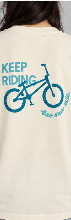 Printed Oversized Fit Girls T-Shirt