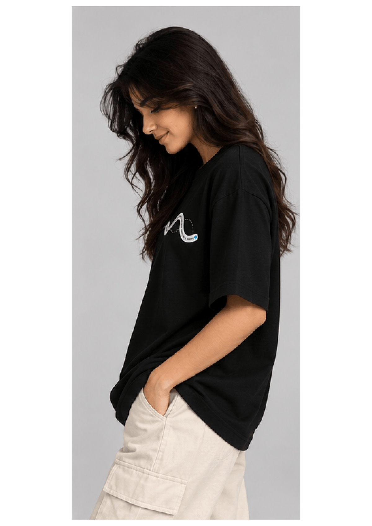Minimal graphic oversized Tshirt