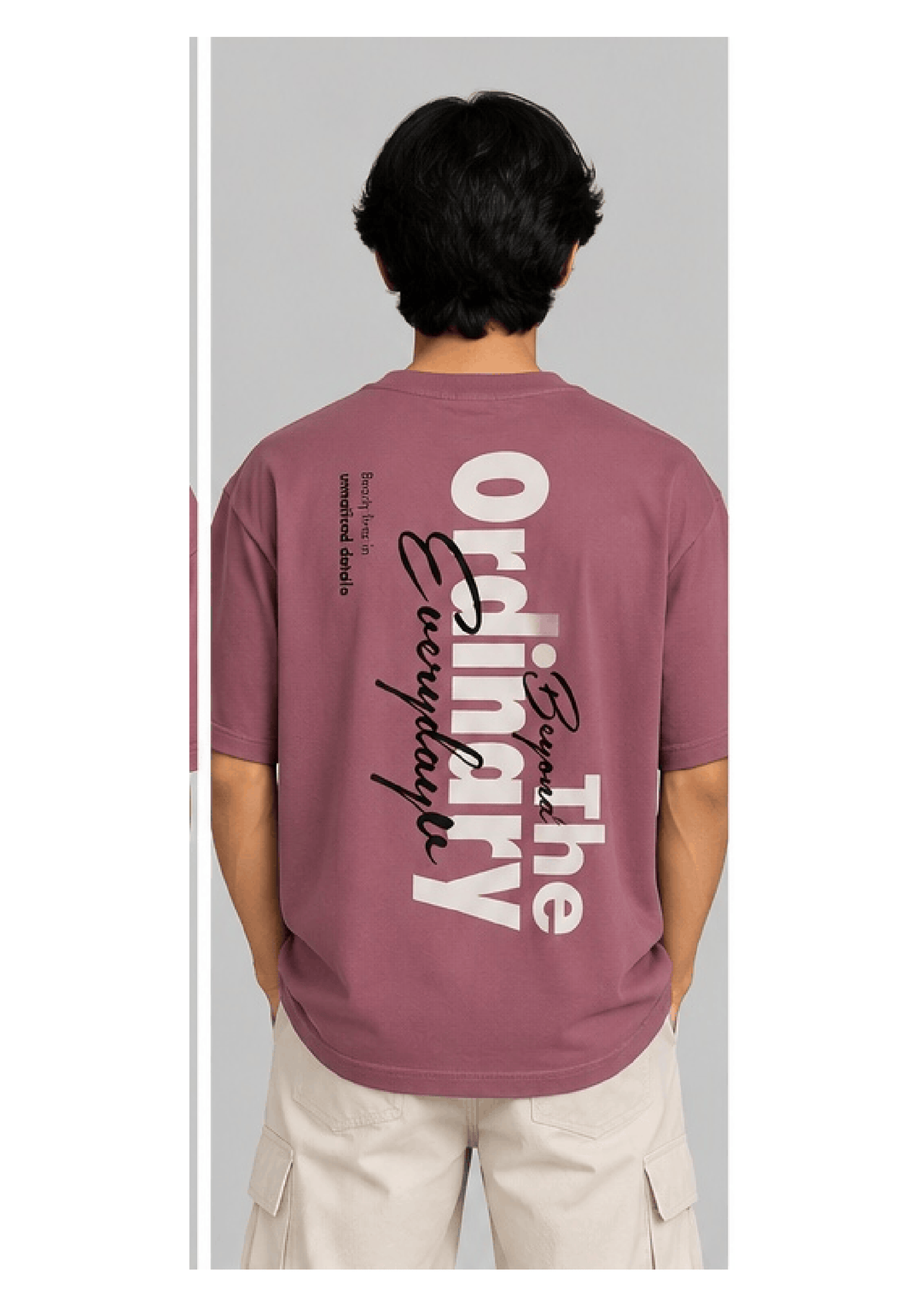 Graphic design oversized Tshirt
