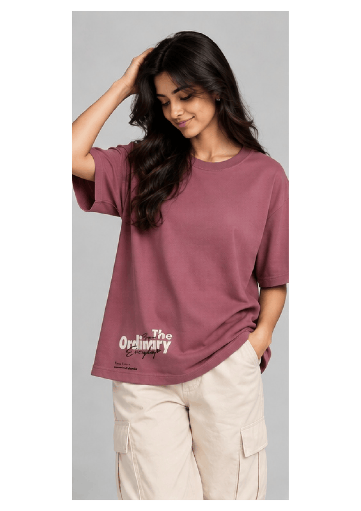 graphic design oversized Tshirt