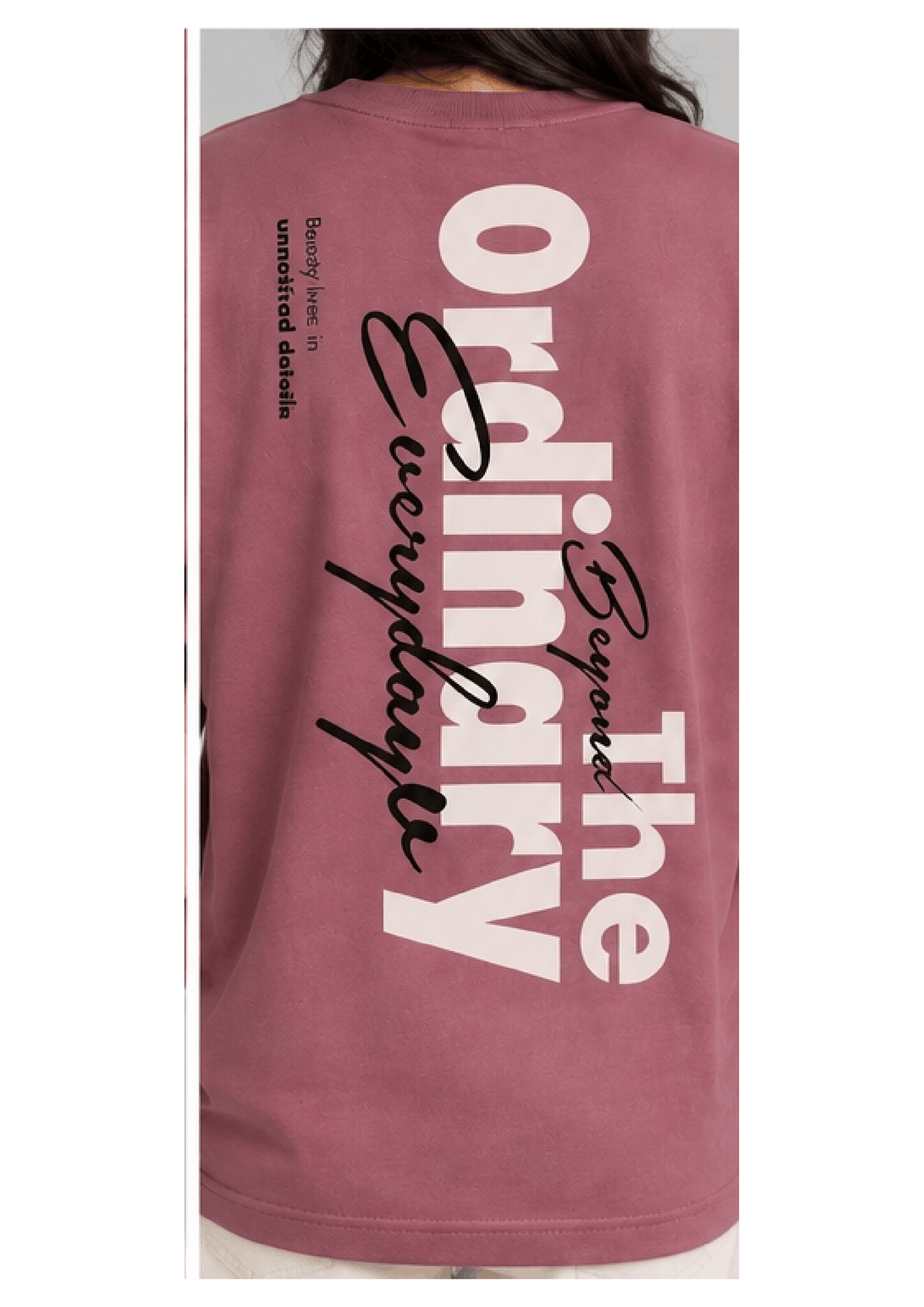 graphic design oversized Tshirt