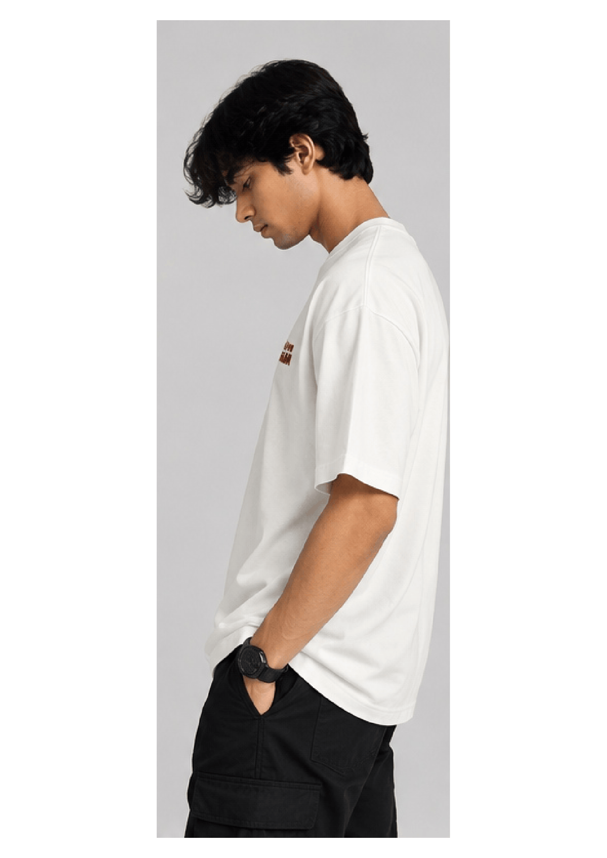 Minimal graphic design oversized Tshirt