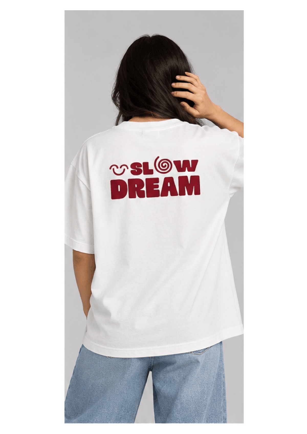 Minimal graphic design oversized Tshirt