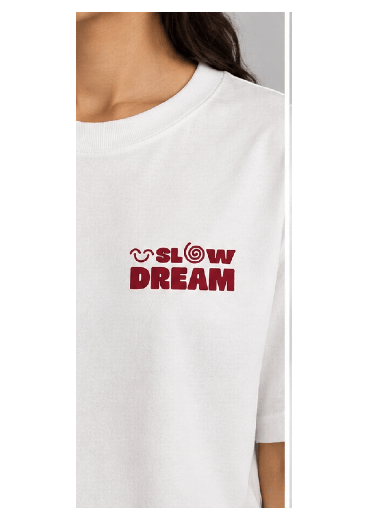 Minimal graphic design oversized Tshirt